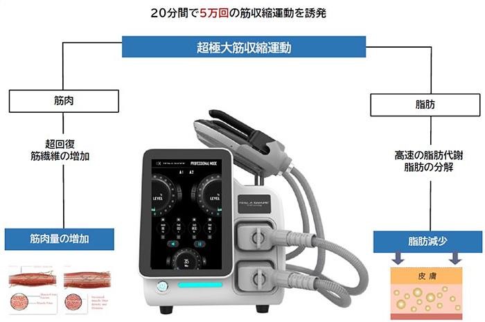 電磁波パルスシェイプ