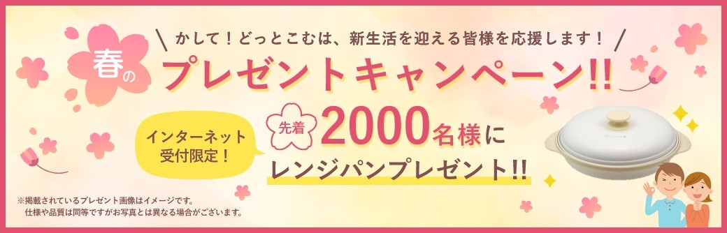 かしてどっとこむのキャンペーン